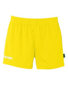 Kempa Team Shorts Damen limonengelb