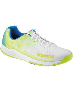 Kempa Wing 2.0 Back2Colour Hallenschuhe weiß/fluogelb