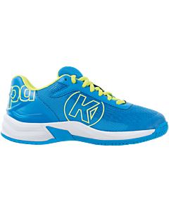 Kempa Attack 2.0 Junior Hallenschuhe kempablau/fluo gelb
