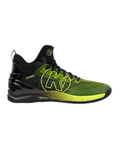 Kempa Attack Mid schwarz/fluo gelb