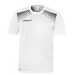 uhlsport GOAL Polyester Training T-Shirt weiß/schwarz