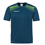uhlsport GOAL Polyester Training T-Shirt petrol/flash grün
