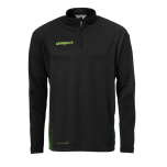 uhlsport Score 1/4 Zip Top schwarz/fluo grün