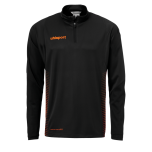 uhlsport Score 1/4 Zip Top schwarz/fluo orange