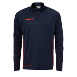 uhlsport Score 1/4 Zip Top marine/fluo rot