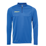 uhlsport Score 1/4 Zip Top azurblau/limonengelb