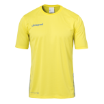 uhlsport Score Training T-Shirt limonengelb/azurblau