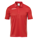 uhlsport Score Polo Shirt rot/weiß