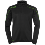 uhlsport Stream 22 1/4 Zip Top schwarz/fluo grün