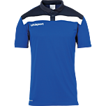 uhlsport Offense 23 Polo Shirt azurblau/marine/weiß