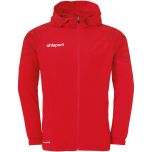 uhlsport Goal 25 Evo Woven Hood Jacket rot/weiß