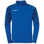 uhlsport Goal 25 1/4 Zip Top azurblau/marine