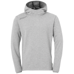 uhlsport Essential Hoodie dark grau melange