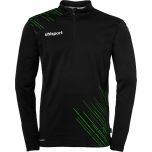 uhlsport Score 26 1/4 Zip Top schwarz/fluo grün