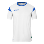 uhlsport Squad 27 Trikot Kurzarm weiss/azurblau