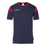 uhlsport Squad 27 Trikot Kurzarm marine/rot