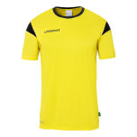 uhlsport Squad 27 Trikot Kurzarm limonengelb/schwarz