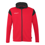 uhlsport Squad 27 Track Hood Jacke rot/schwarz