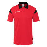 uhlsport Squad 27 Polo Shirt rot/schwarz