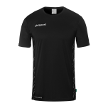 uhlsport Progressive 28 Poly Shirt Kurzarm schwarz