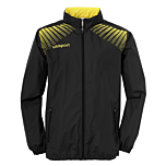 uhlsport GOAL Regenjacke schwarz/limonengelb