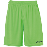 uhlsport Center Basic Shorts ohne Innenslip fluo grün/schwarz