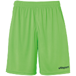 uhlsport Center Basic Shorts ohne Innenslip fluo grün/schwarz