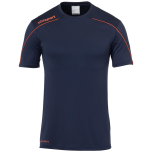 uhlsport Stream 22 Trikot Kurzarm marine/fluo rot