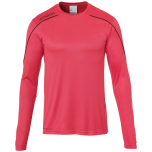 uhlsport Stream 22 Trikot Langarm pink/schwarz