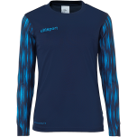 uhlsport Reaction Goalkeeper Set Junior marine/fluo blau