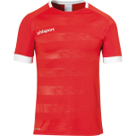 uhlsport Division II Trikot Kurzarm rot/weiß