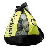 uhlsport Ballsack (16 Bälle) schwarz/fluo gelb