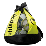 uhlsport Ballsack (12 Bälle) schwarz/fluo gelb