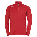 uhlsport Essential 1/4 Zip Top rot/weiß