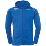 uhlsport Stream 22 Track Hood Jacket azurblau/weiß