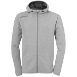 uhlsport Essential Hood Jacket dark grau melange