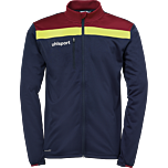 uhlsport Offense 23 Poly Jacke marine/bordeaux/fluo gelb