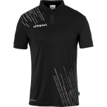 uhlsport Score 26 Poly Polo schwarz/weiß