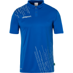 uhlsport Score 26 Poly Polo azurblau/weiß