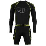 uhlsport Bionikframe Bodysuit schwarz/fluo gelb