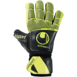 uhlsport Supersoft HN Flex Frame Torwarthandschuhe schwarz/fluo gelb