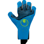 uhlsport Aquagrip HN Torwarthandschuhe pacific blau/schwarz/fluo