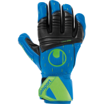 uhlsport Aquasoft HN Torwarthandschuhe pacific blau/schwarz/fluo