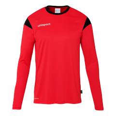 uhlsport Squad 27 Trikot Langarm rot/schwarz