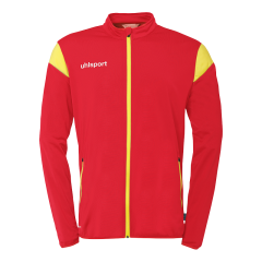 uhlsport Squad 27 Classic Jacke rot/limonengelb