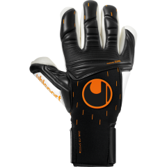 uhlsport Speed Contact Absolutgrip Finger Surround Torwarthandschuhe schwarz/weiß/fluo orange