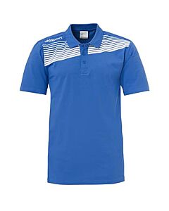 Uhlsport Liga 2.0 Polo Shirt azurblau/weiß