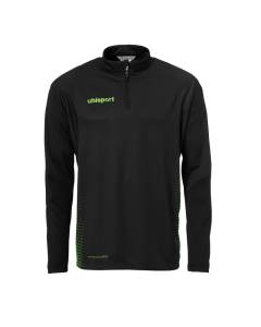 uhlsport Score 1/4 Zip Top schwarz/fluo grün