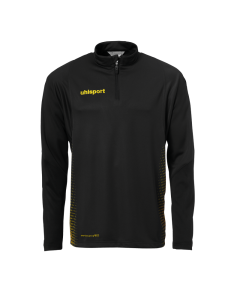 uhlsport Score 1/4 Zip Top schwarz/fluo gelb