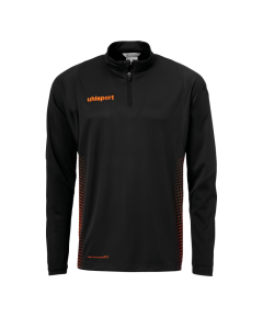 uhlsport Score 1/4 Zip Top schwarz/fluo orange